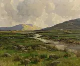 James Humbert Craig, Connemara Landscape, oil on canvas