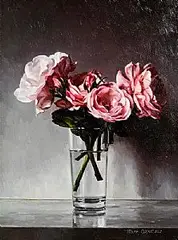 Mark O'Neill, Cottage Pink, 2017, oil on board