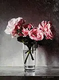 Mark O'Neill, Cottage Pink, 2017, oil on board