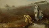 George William Russell, Early Morning, oil on canvas