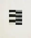 Sean Scully, Seven Mirrors (No.5), 1997, etching/aquatint in colours on wove paper - HC aside from a numbered edition of 40 - printed by Burnet Editions, New York
