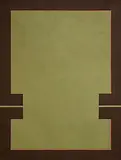 Cecil King, Intrusion, 1982, oil on canvas