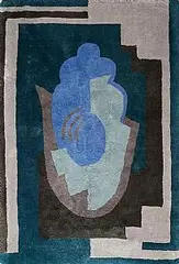 Mainie Jellett No.2 by Mainie Jellett, 2022, tapestry/carpet for Ceadogán Rugs, sold Nov 2025