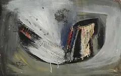 Tony O'Malley, Collage (1962/64), mixed media on paper