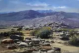 Peter Ellenshaw, Sierra Mountains, California, 1965, oil on canvas