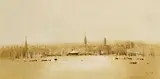 Anthony Robert Klitz, Dun Laoghaire, oil on canvas