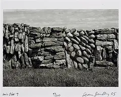 Sean Scully, Inis Oirr 9, silver gelatin print