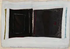 Tony O'Malley, Untitled, 1973, gouache on paper