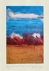 Camille Souter, We Don't Want To See Blood, lithograph - artist's proof