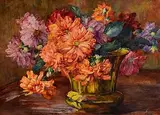 Wycliffe Egginton, Still Life - Vase of Flowers, watercolour on paper