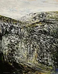 Maurice Desmond, The Falls, 1973, oil on board