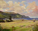 Dermod William O'Brien, Connanoble, Co. Kerry, oil on board