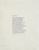 Seamus Heaney, Postscript, broadside - number 138 from an edition of 275, letter pressed poem on handmade paper