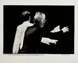 John Minihan, Samuel Beckett Directs Waiting For Godot, London, 1984, silver gelatin print