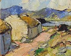 Marjorie Henry, Co. Donegal, Ireland, oil on board