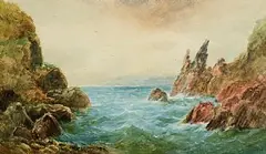 Alexander Williams, Achill, Co. Mayo, watercolour on paper