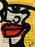 Anna Laurini, Dreams, mixed media on paper