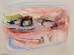 Gerald Davis, Inishowen, 1986, oil on card