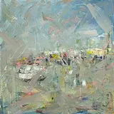 Leonard Sexton, Harbour, 2005, oil on canvas