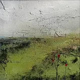 Colin Flack, The Pasture, oil on board