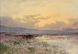 William Percy French, Sunset Over a Bog