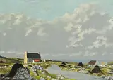 Ciaran Clear, Connemara, 1971, oil on board