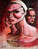 Terry Bradley, Principal Dancer, oil on canvas