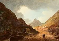 William Sadler II, The Scalp, Enniskerry, Wicklow, oil on panel