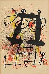 Hai-Ku by Joan Miro Spanish, colour lithograph - number 46 from an edition of 100, sold Sep 2025