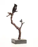 Valentin Bostan, Seed of Hope, 2025, unique bronze on a granite base