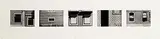 Sean Scully, Lisbon Facades, 1998, silver gelatin print - number 7 from an edition of 10 artist proofs