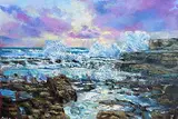 Henry Morgan, Moody Evening, Doolin, 2025, oil on canvas