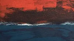 Plassey 6 by Hughie O'Donoghue, 2008, carborundum - number 52 from an edition of 125, sold Sep 2025
