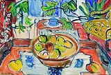 Elizabeth Cope, The Conservatory, oil on board
