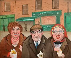 The Liberty Diet by John Schwatschke, oil on canvas, sold Sep 2025