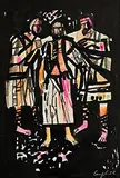 George Campbell, The Taking of Christ, watercolour on paper