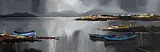 J.P. Rooney, The Inlets of Connemara, oil on board