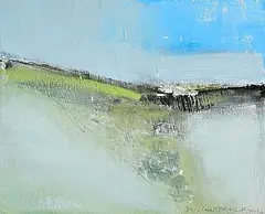 The Burren by Paul Christopher Flynn, oil on canvas board, sold Sep 2025