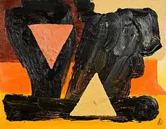 Paul Doran, Untitled, 2018, acrylic on canvas