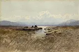 Killary Bay by William Percy French, watercolour on paper, sold Jul 2025