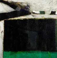 John Shinnors, Falling (2000/01), oil on canvas