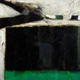 John Shinnors, Falling (2000/01), oil on canvas