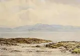 Frank Egginton, Connemara Coast, 1978, watercolour on paper