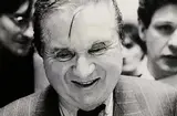 John Minihan, Francis Bacon, Tate Gallery, 1985, silver gelatin print