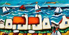 Summer Breezes by Annie Robinson, 2014, acrylic on canvas, sold Jul 2025