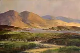 George K. Gillespie, Lough Anura, Co Donegal, oil on canvas