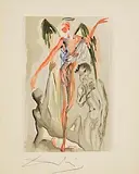 Dante's Inferno by Salvador Dali Spanish, original lithograph - printed on BFK Rives, sold Jul 2025