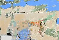 Mike Fitzharris, Landscape, Andalucia, 2019, oil on board