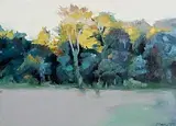 Malahide Castle by Marie Theresa Keown, oil on canvas, sold Jul 2025