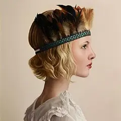 Mary Jane Ansell, Of Flights and Wonders III, 2014, oil on board